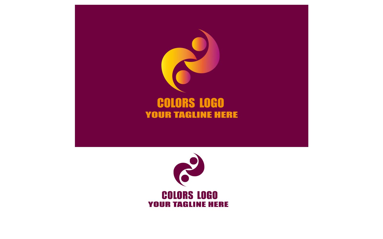 Template #285821 Colorful Design Webdesign Template - Logo template Preview