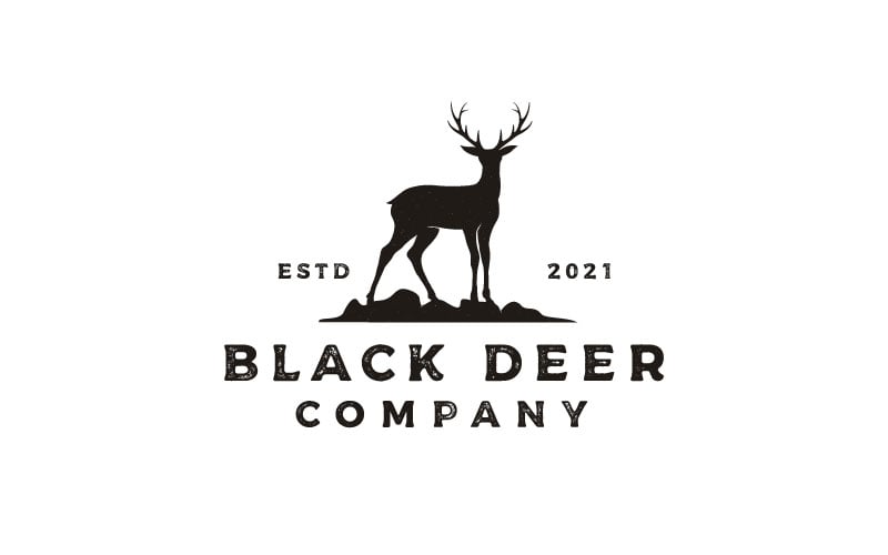 Kit Graphique #285846 Deer Animal Divers Modles Web - Logo template Preview