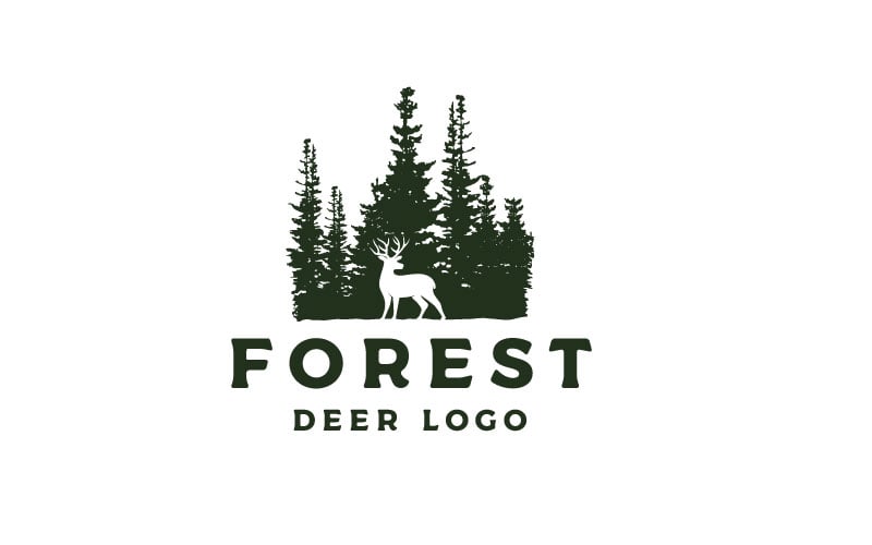 Kit Graphique #285847 Deer Animal Divers Modles Web - Logo template Preview