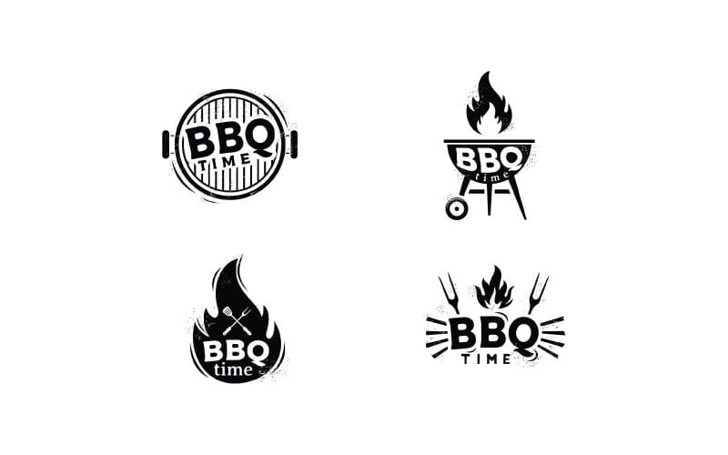 Kit Graphique #285873 Meat Grill Divers Modles Web - Logo template Preview