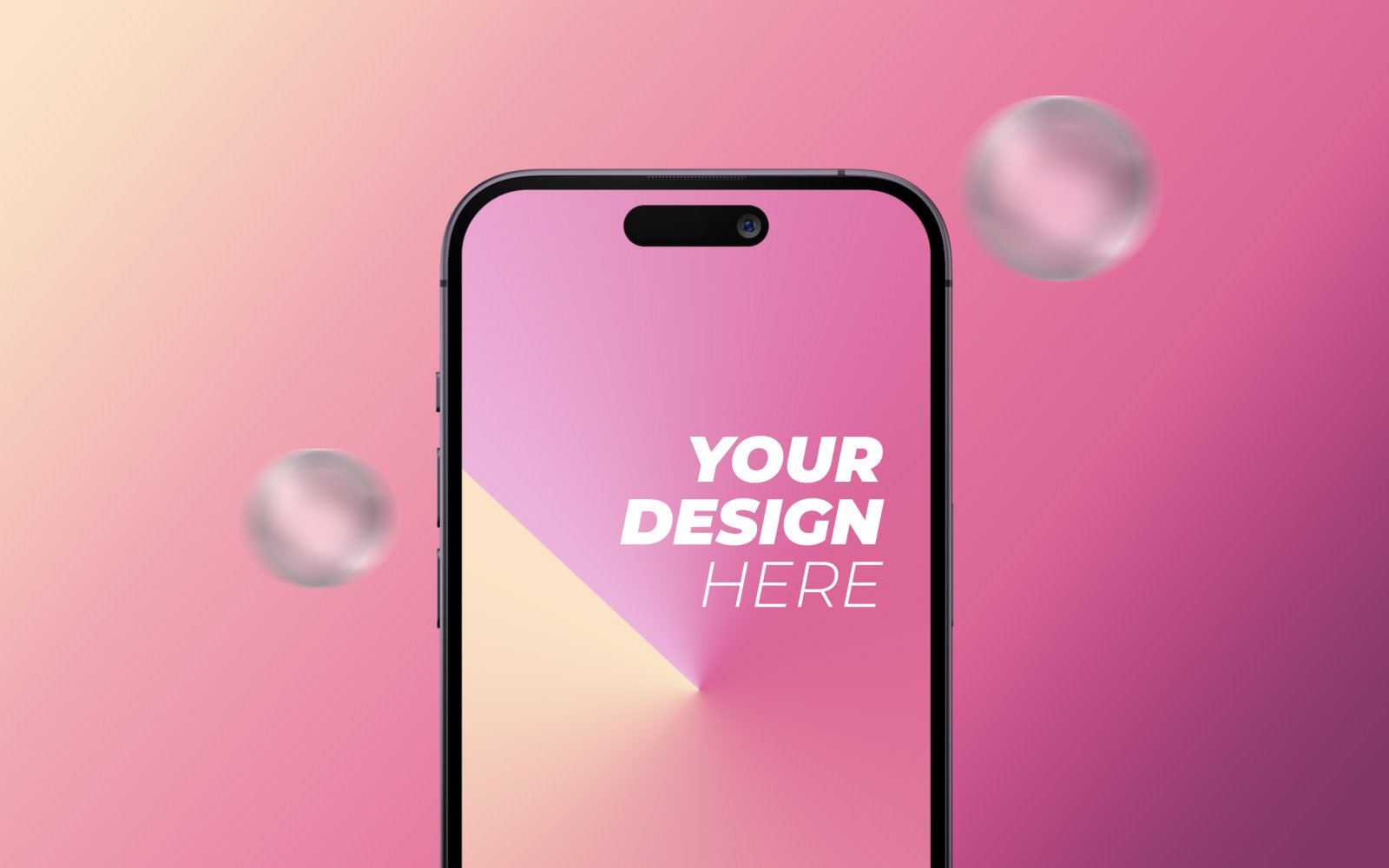 Template #285966 Iphone Mockup Webdesign Template - Logo template Preview