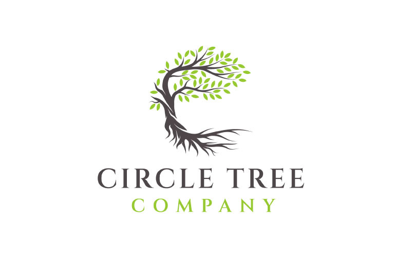 Tree And Root Logo Design Vector Template Logo Template