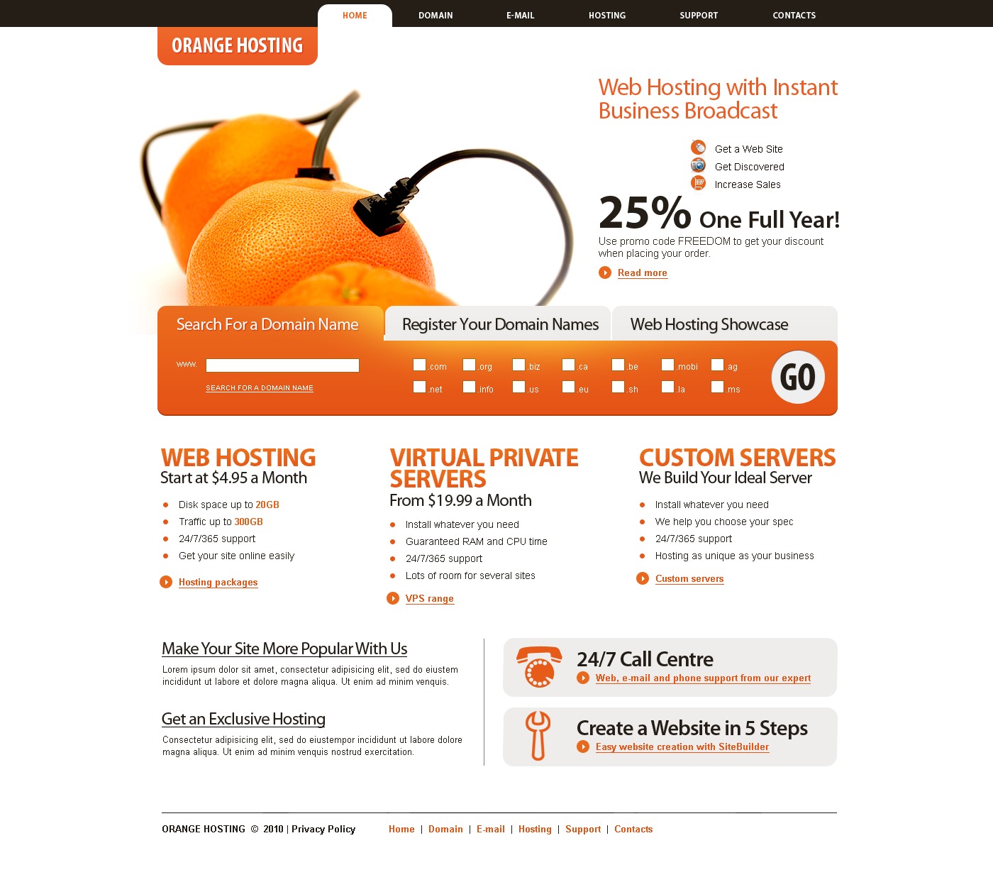 Home hosting. Оранжевые сайты. Оранжевый дизайн сайта. Оранжевый цвет в дизайне сайта. Дизайн сайта в оранжевых тонах.