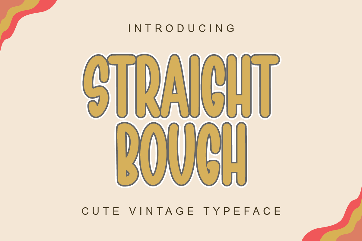 Straight Bough - Cute Vintage