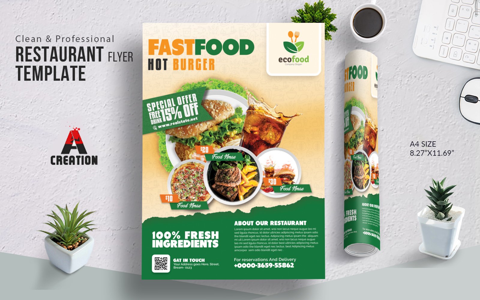 Kit Graphique #286025 Prospectus Alimentation Web Design - Logo template Preview