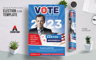 Political Flyer Election Template