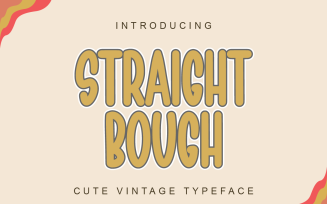 Straight Bough - Cute Vintage