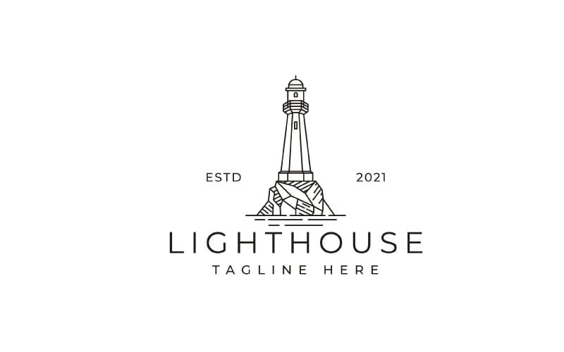 Template #286119 Lighthouse Sea Webdesign Template - Logo template Preview