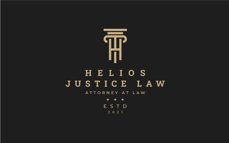 Template #286146 Justice Logo Webdesign Template - Logo template Preview