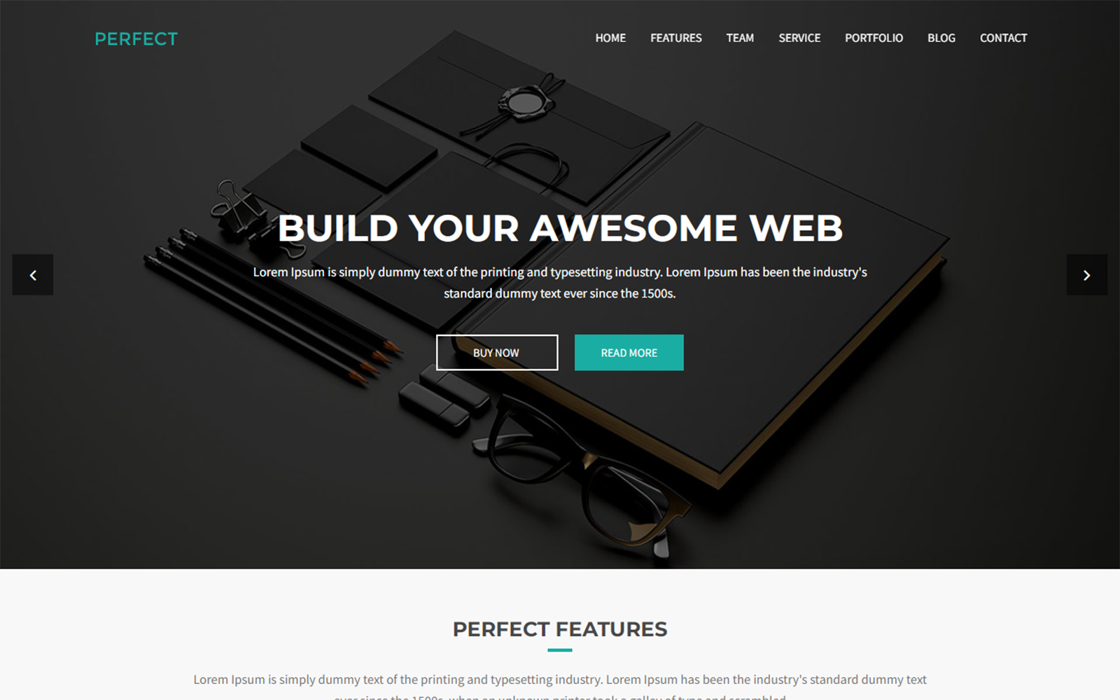 Perfect Digital Agency Business HTML Landing Page Template