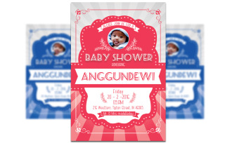 Baby Shower Invitation - Flyer Template #2
