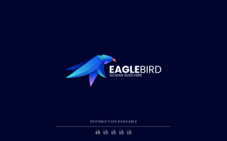 Eagle Gradient Logo Design 4
