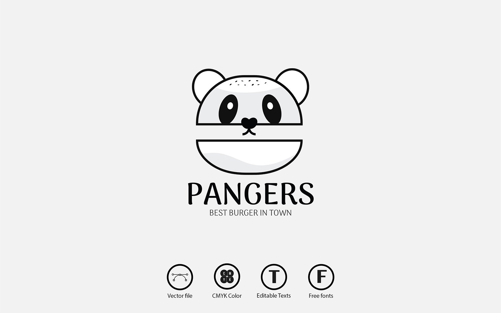 Kit Graphique #286339 Panda Restaurant Divers Modles Web - Logo template Preview