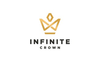 Crown King Infinity Infinite Logo
