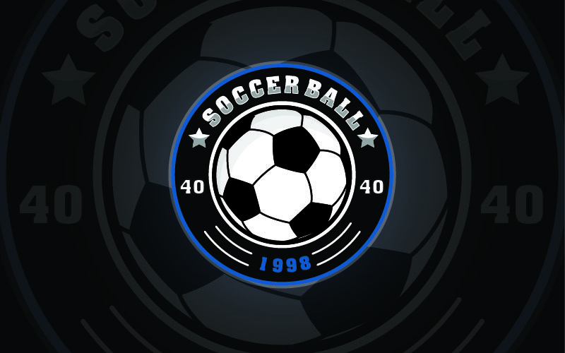 Soccer Ball Sports Logo Design Logo Template