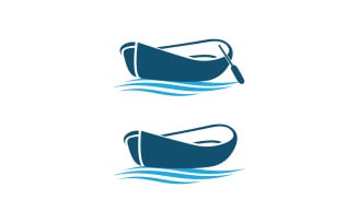 Traditional Boat Free Logo Design Template