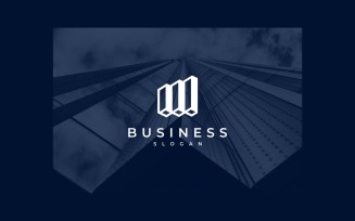 Growth Chart Graph Finance Business Logo