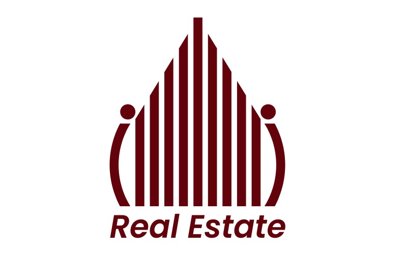 Real Estate Building Template Logo Template