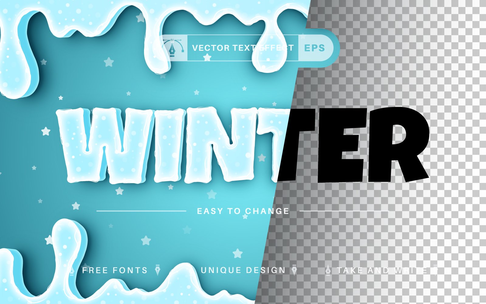 Template #286692 Effect Font Webdesign Template - Logo template Preview