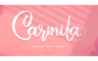 Carmila Beauty New Script Font