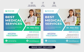 Medical treatment promotional web banner