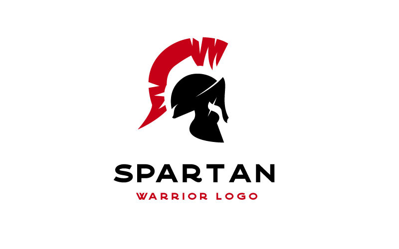 Spartan Sparta Logo, Spartan Helmet Logo Design Inspiration Logo Template