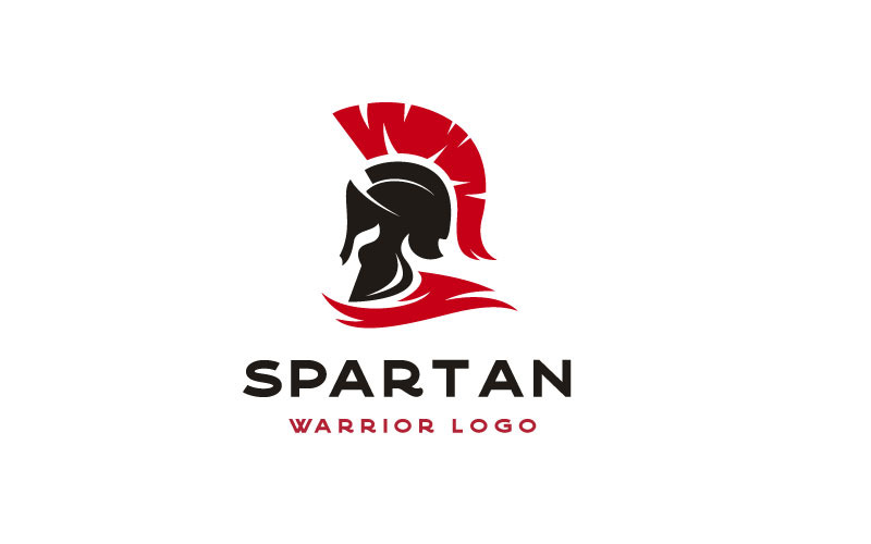 Spartan Sparta Logo, Spartan Helmet Logo Design Template Logo Template