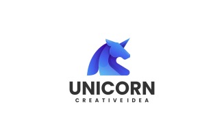Unicorn Gradient Logo Style 1