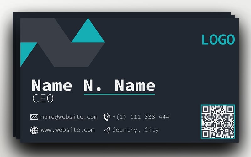 Kit Graphique #286807 Card Business Divers Modles Web - Logo template Preview
