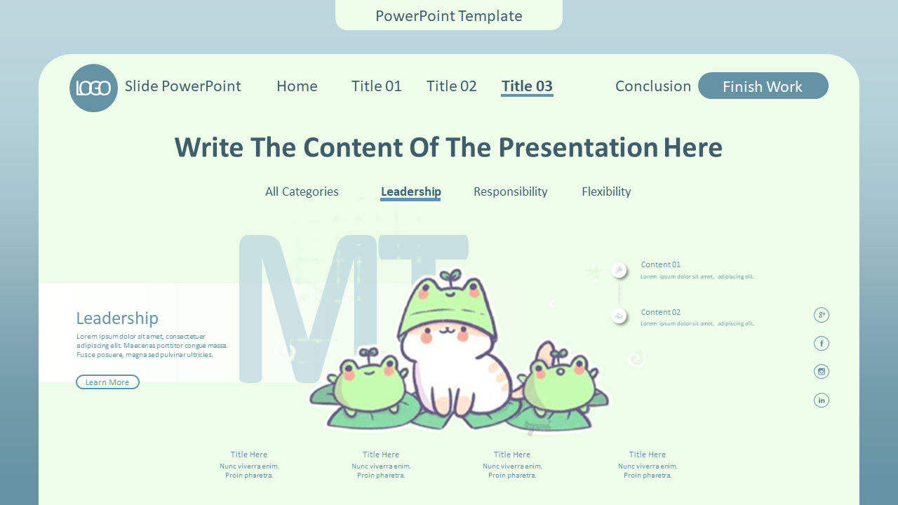 Kit Graphique #286912 Powerpoint Portfolio Divers Modles Web - Logo template Preview