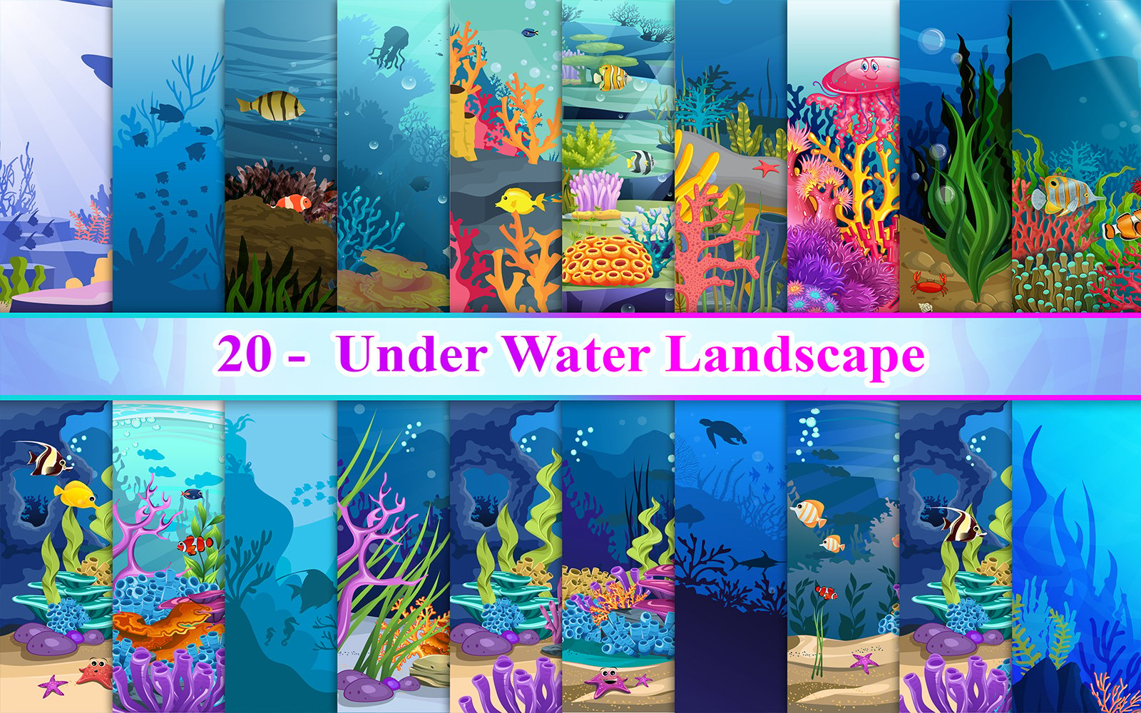 Kit Graphique #286935 Under Water Divers Modles Web - Logo template Preview
