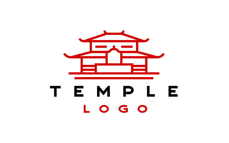 Template #286953 Logo Temple Webdesign Template - Logo template Preview