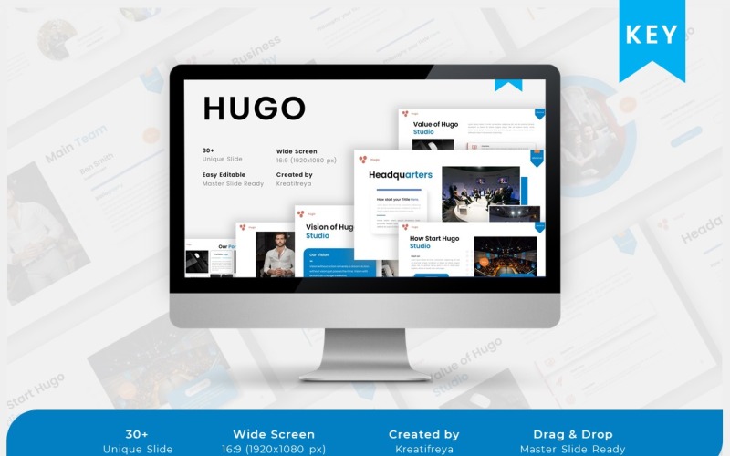 Hugo - Keynote Creative Business Template Keynote Template