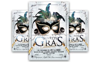 Mardy Gras Flyer Party #3