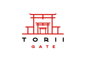 Torii Gate / Torii House Line Art Logo Design Inspiration