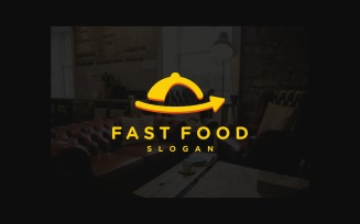 Catering Food Fast Delivery Logo