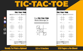 Tic Tac Toe Low Content KDP Interior Design