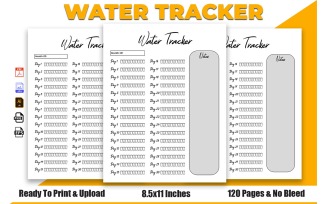 Water Tracker KDP Interior Design