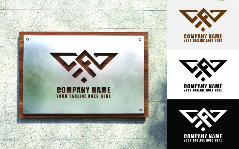 Architecture and Construction CFV logo Design-Brand Identity Logo Template