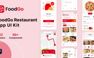 FastGo - Restaurant Food Delivery App UI Kit