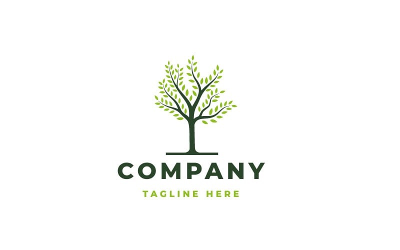 Vibrant Tree Logo Design Inspiration Logo Template
