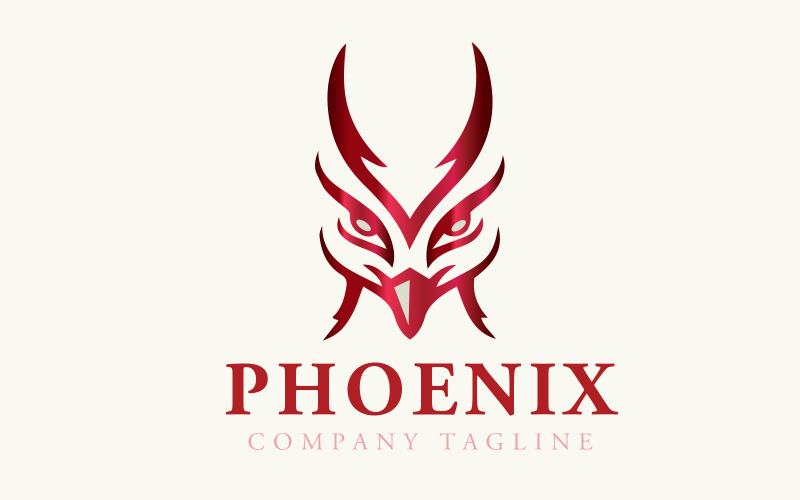 The Branding Phoenix Logo Logo Template