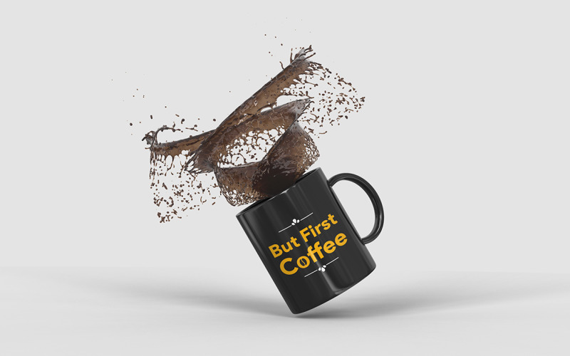 Coffee Mug Mockup PSD Template Vol 20 Product Mockup