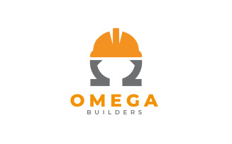omega builder logo design template
