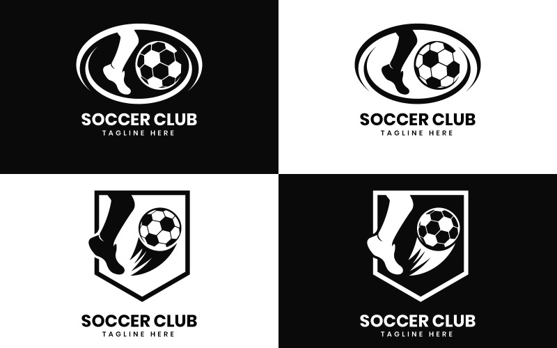 soccer club logo design template free Logo Template