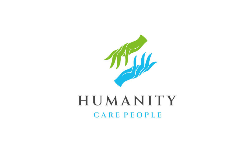 Hand Care Charity Logo Design Inspiration Logo Template