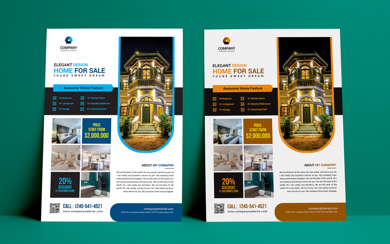 Real Estate Agency Business Flyer_Vol_012 Corporate Identity