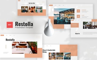Restolla - Food and Restaurant Powerpoint Template