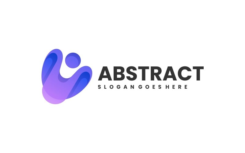 Abstract Gradient Logo Design 9 Logo Template