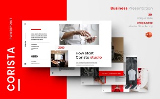 Corista – Business PowerPoint Template
